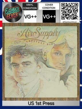 AIR SUPPLY•Greatest Hits•Aug 1983 US (#AL8-8024) Comp, Allen Zentz, Allied Press
